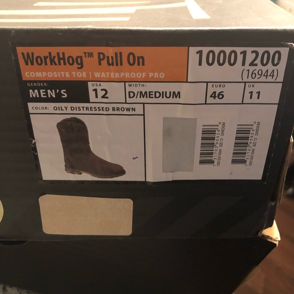 New ariat work hog work boots